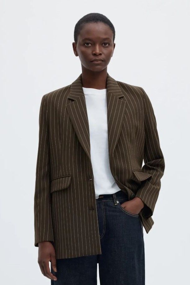 Selected Femme blazer Brun