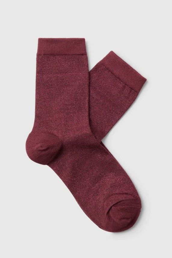 Selected Femme chaussette Bordeaux