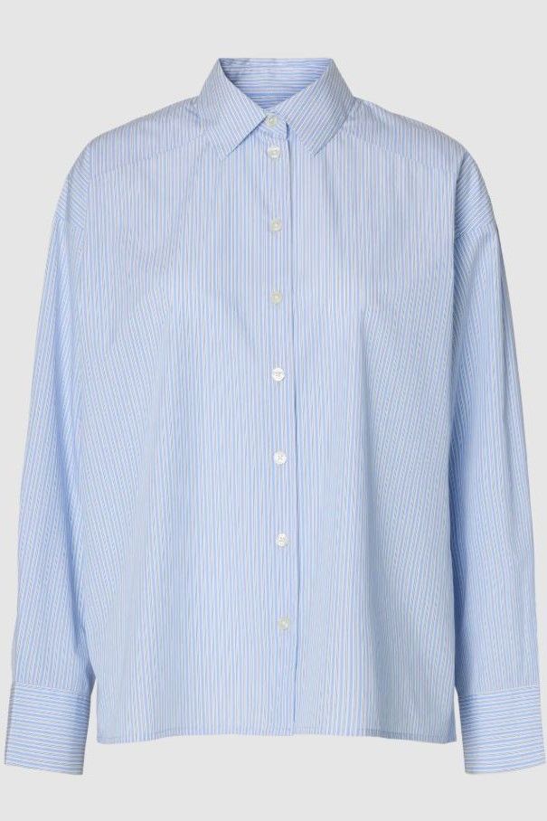 Selected Femme chemise Bleu