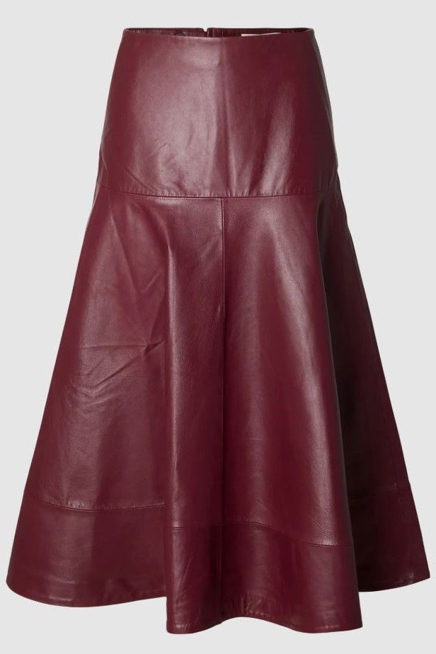 Selected Femme jupe Bordeaux