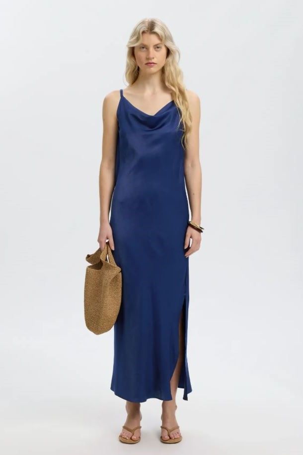 Selected Femme robe Bleu