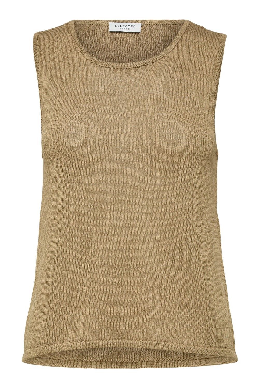 Selected Femme top Camel Selected Femme top Camel
