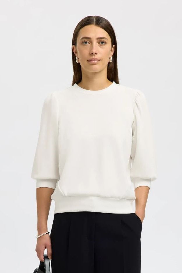 Selected Femme sweat  Blanc