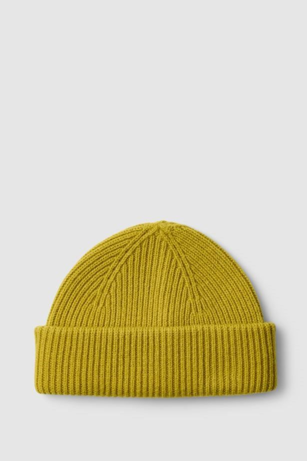 Selected  Homme bonnet Jaune
