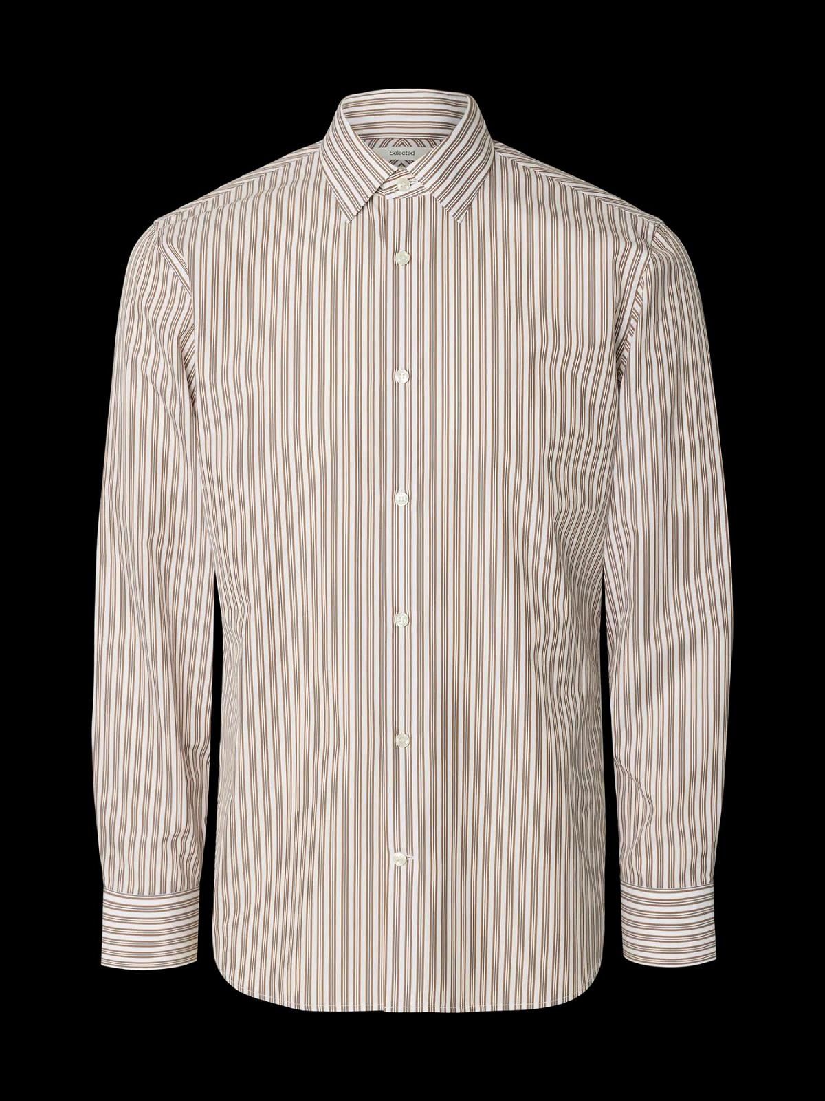 Selected  Homme chemise Brun