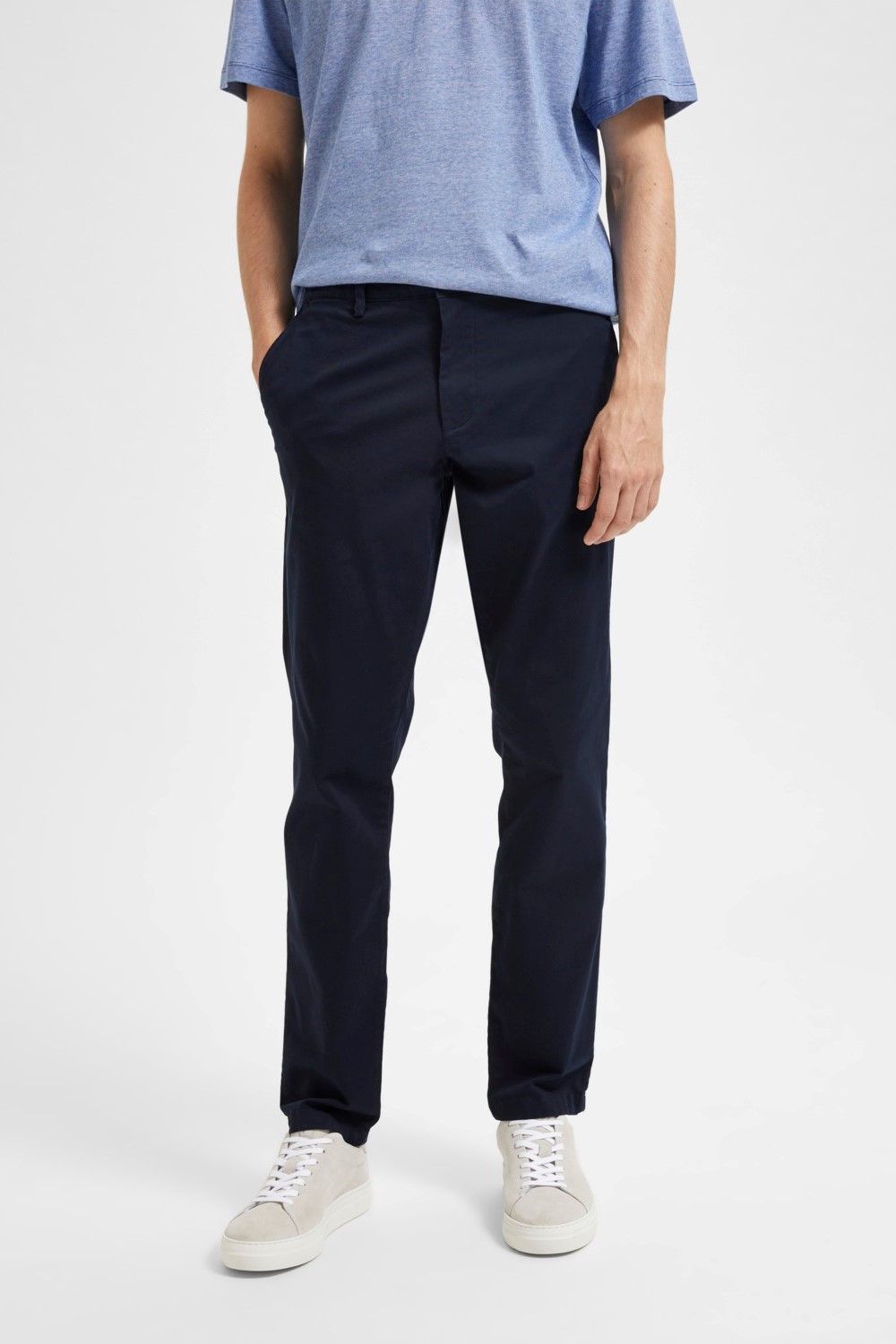 Pantalon chic & droit bleu SELECTED | Marine