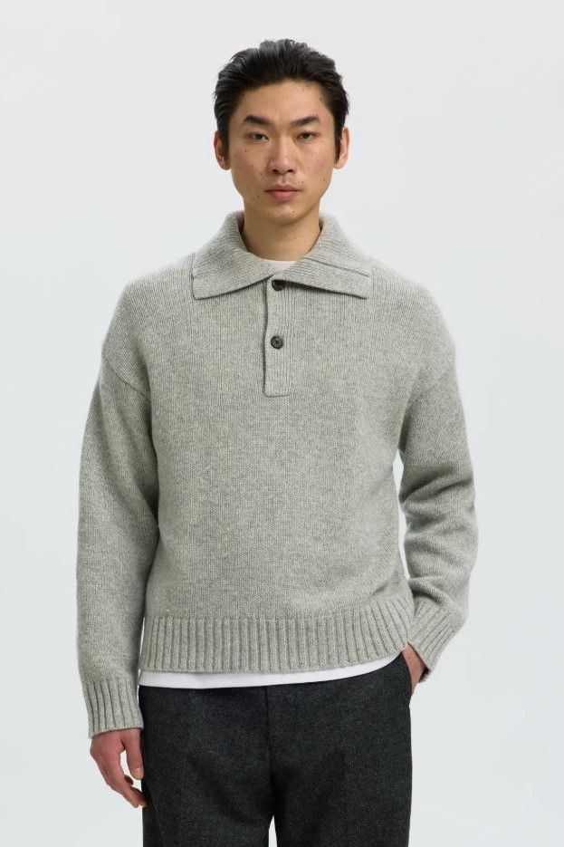 Selected  Homme pull Gris