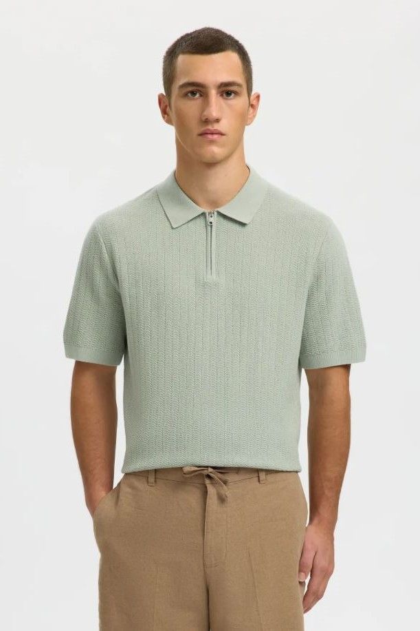Selected  Homme polo Vert