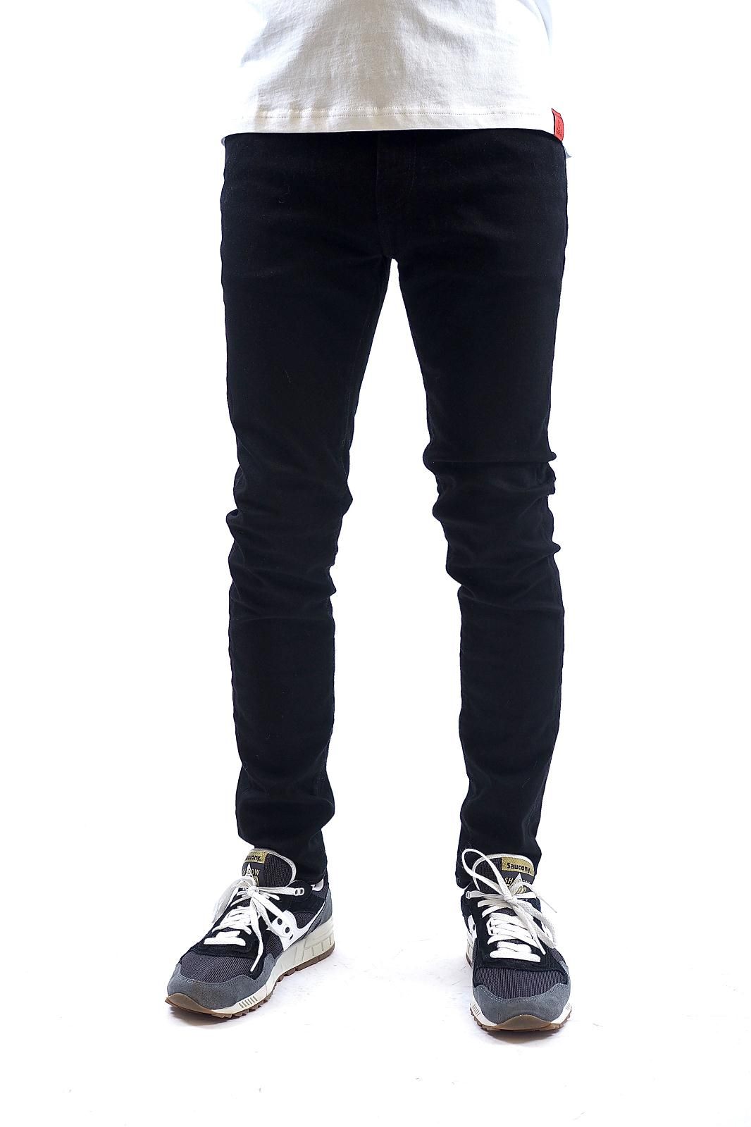 Jeans selected noir pour homme