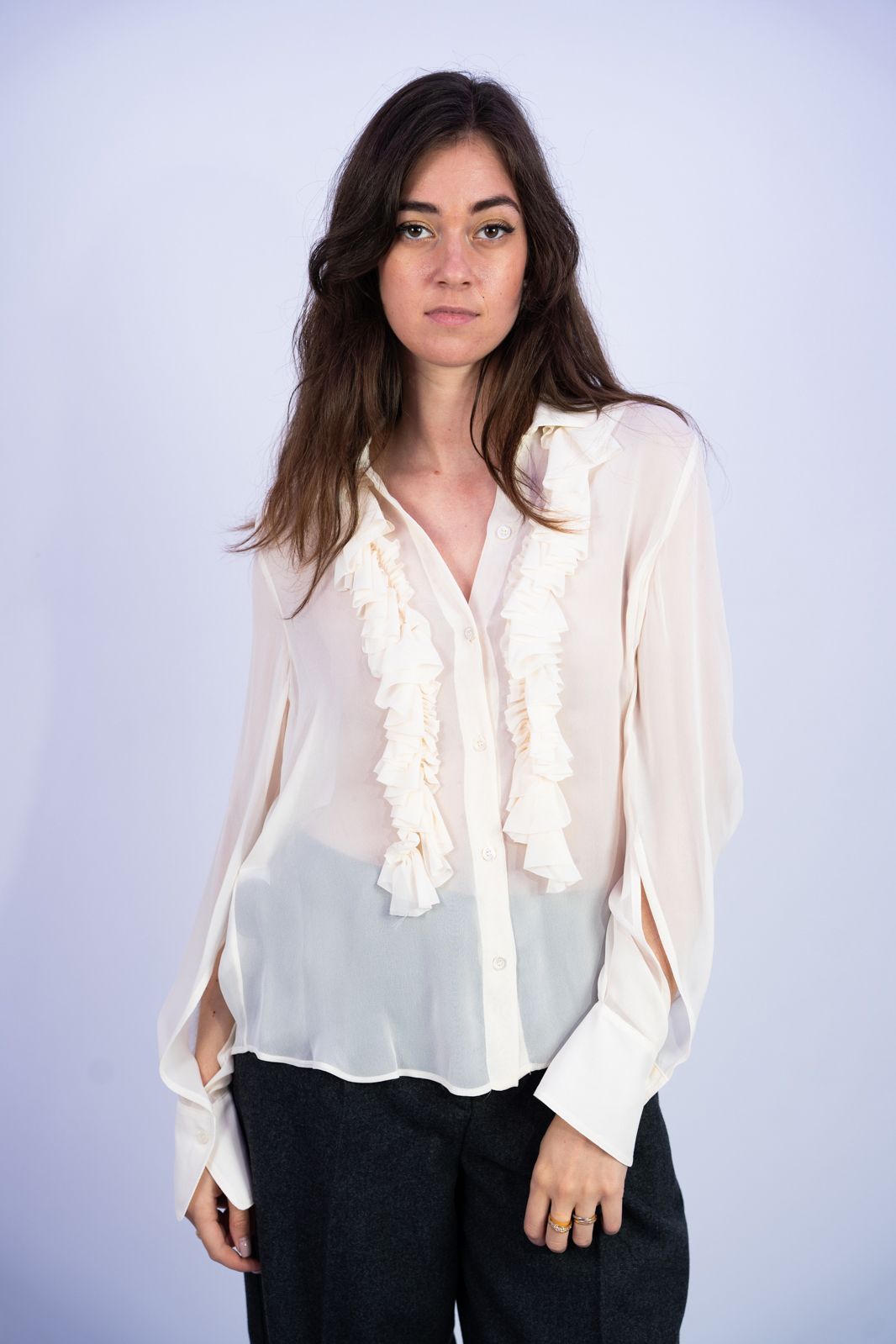 Semi Couture blouse Blanc Semi Couture blouse Blanc