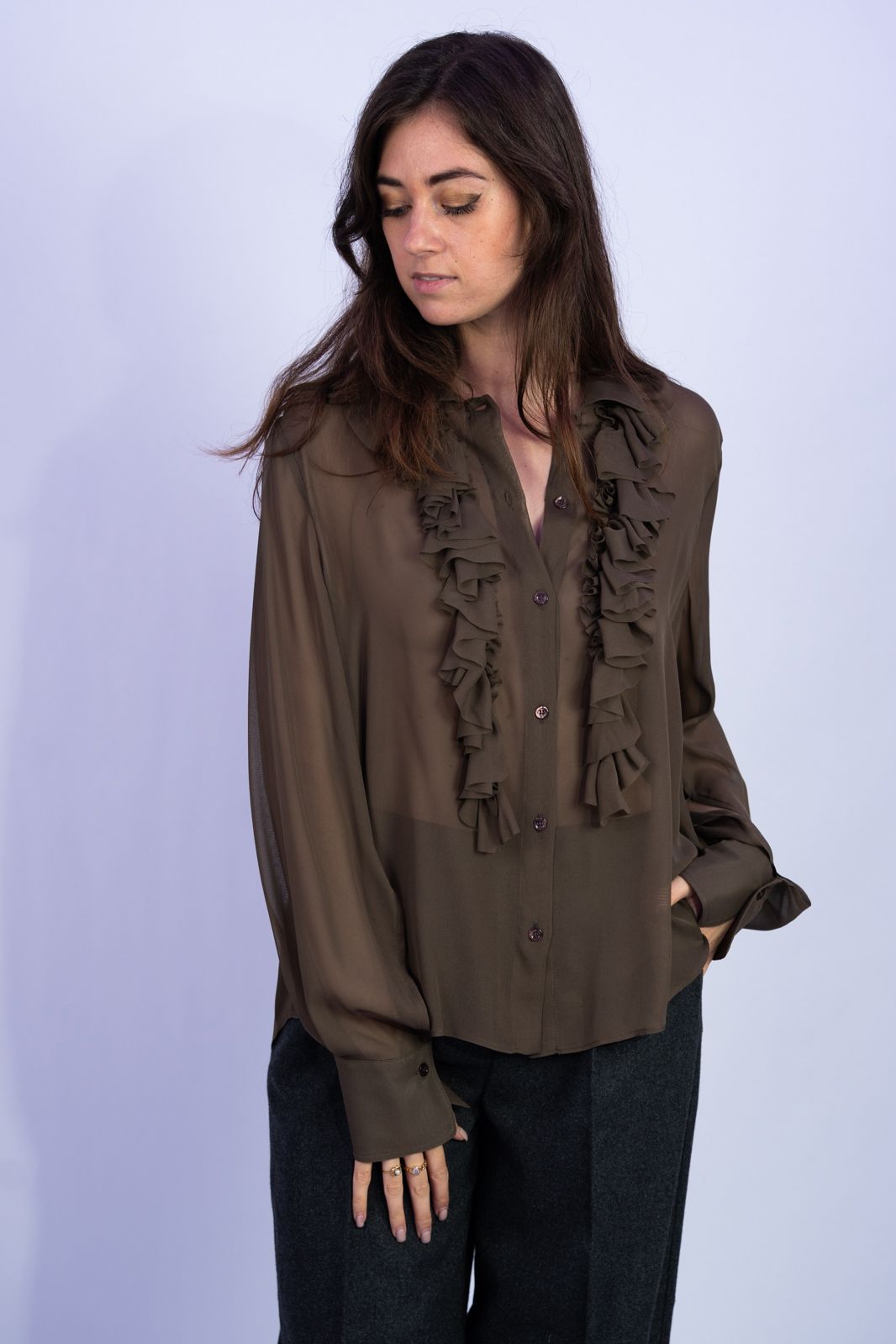 Semi Couture blouse Brun