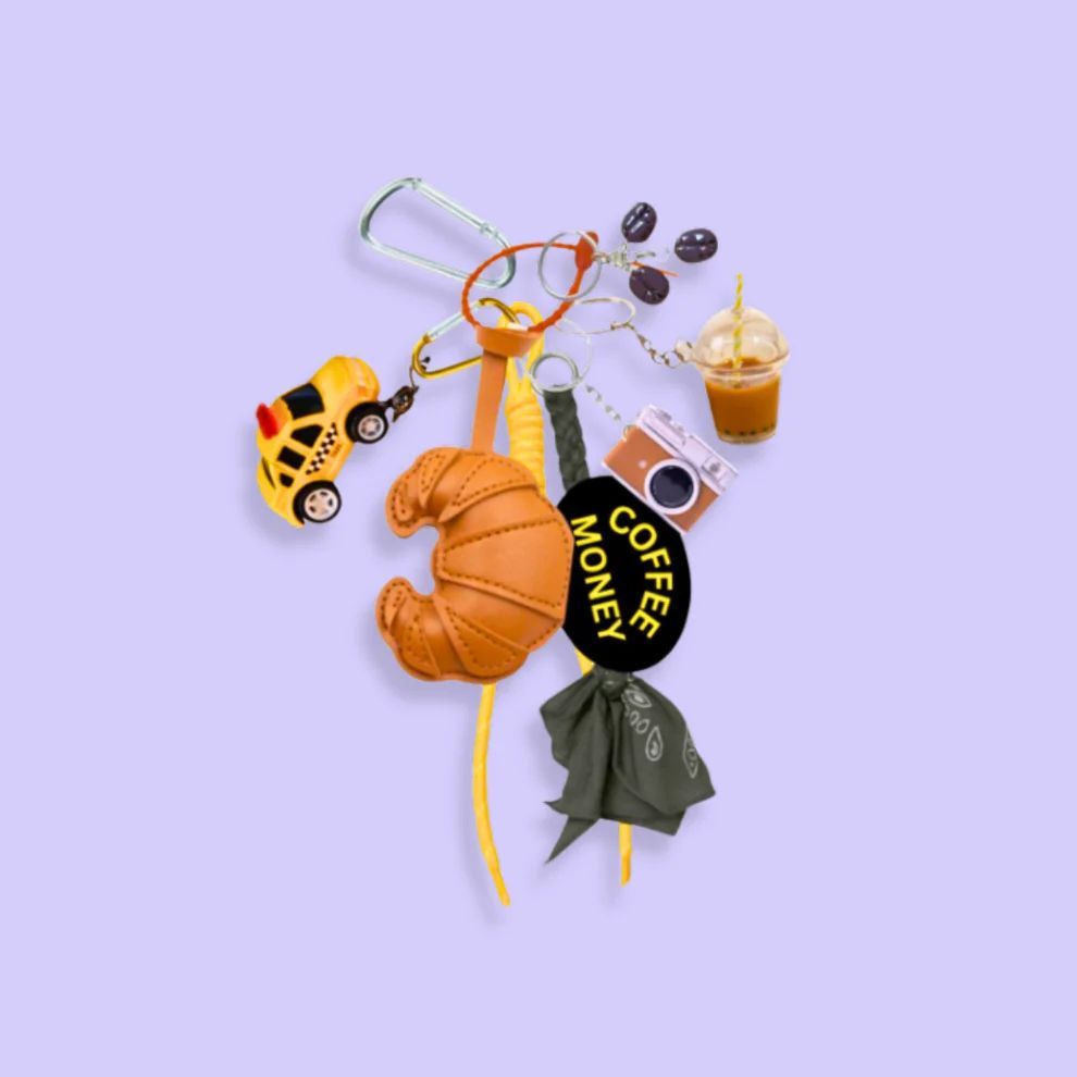 Shouïa Bijoux de sac Brun