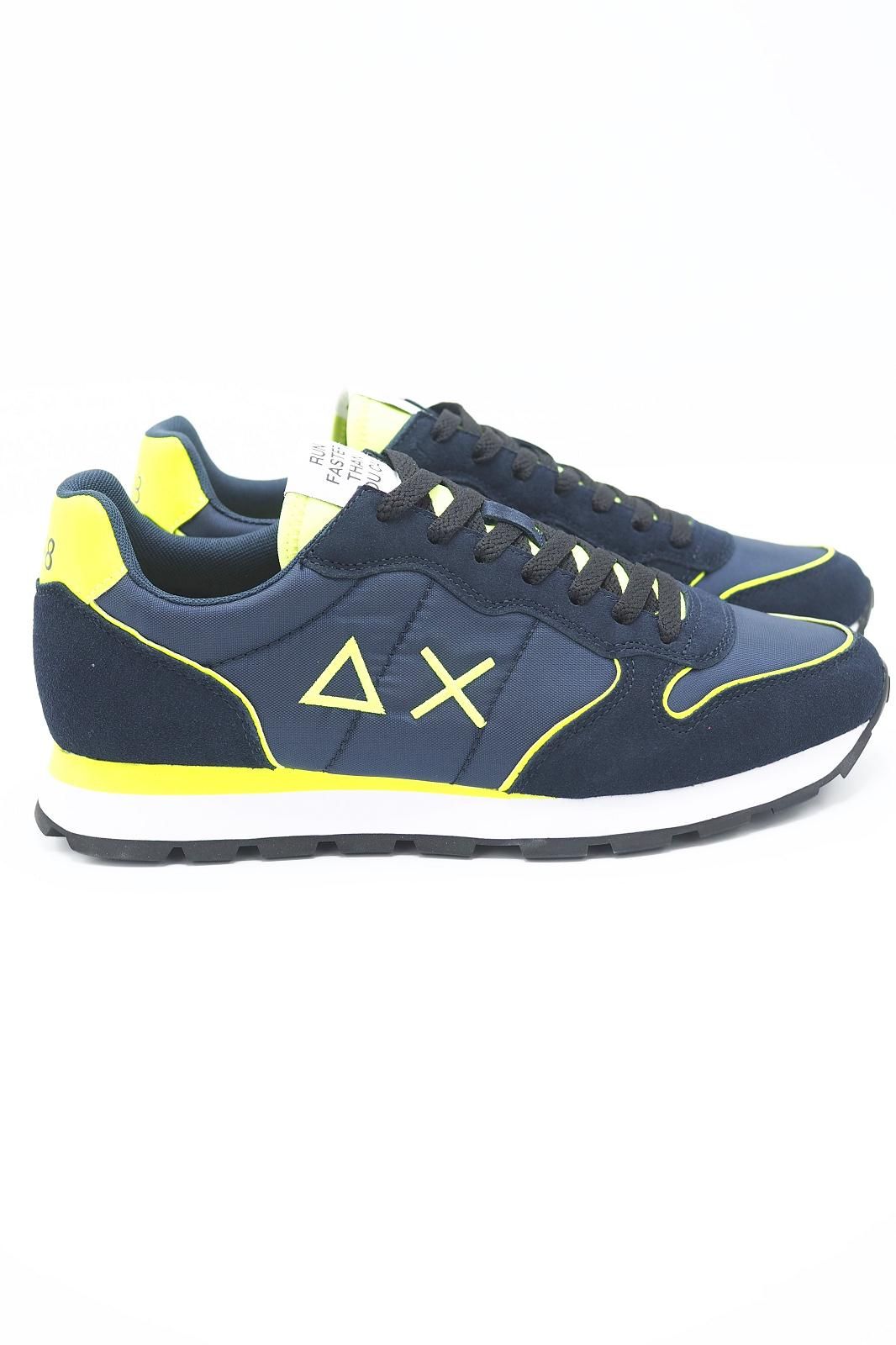 SUN68 basket bas Bleu SUN68 basket bas Bleu