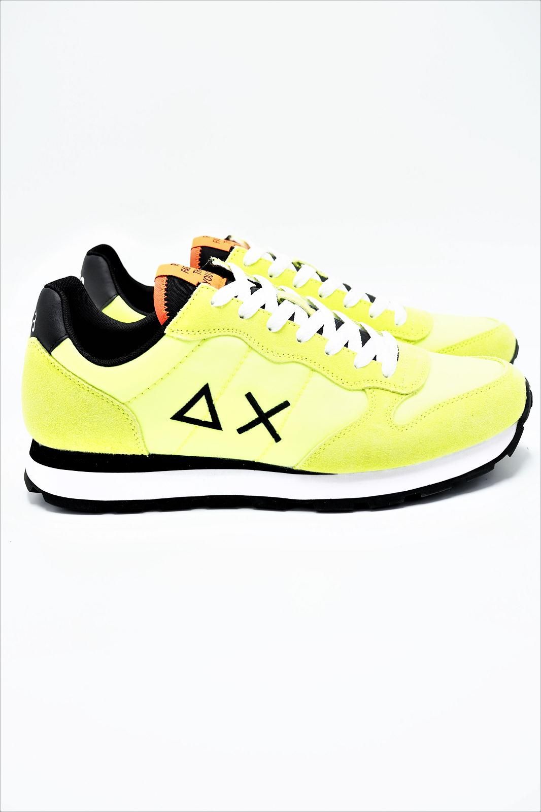 SUN68 basket bas Jaune SUN68 basket bas Jaune