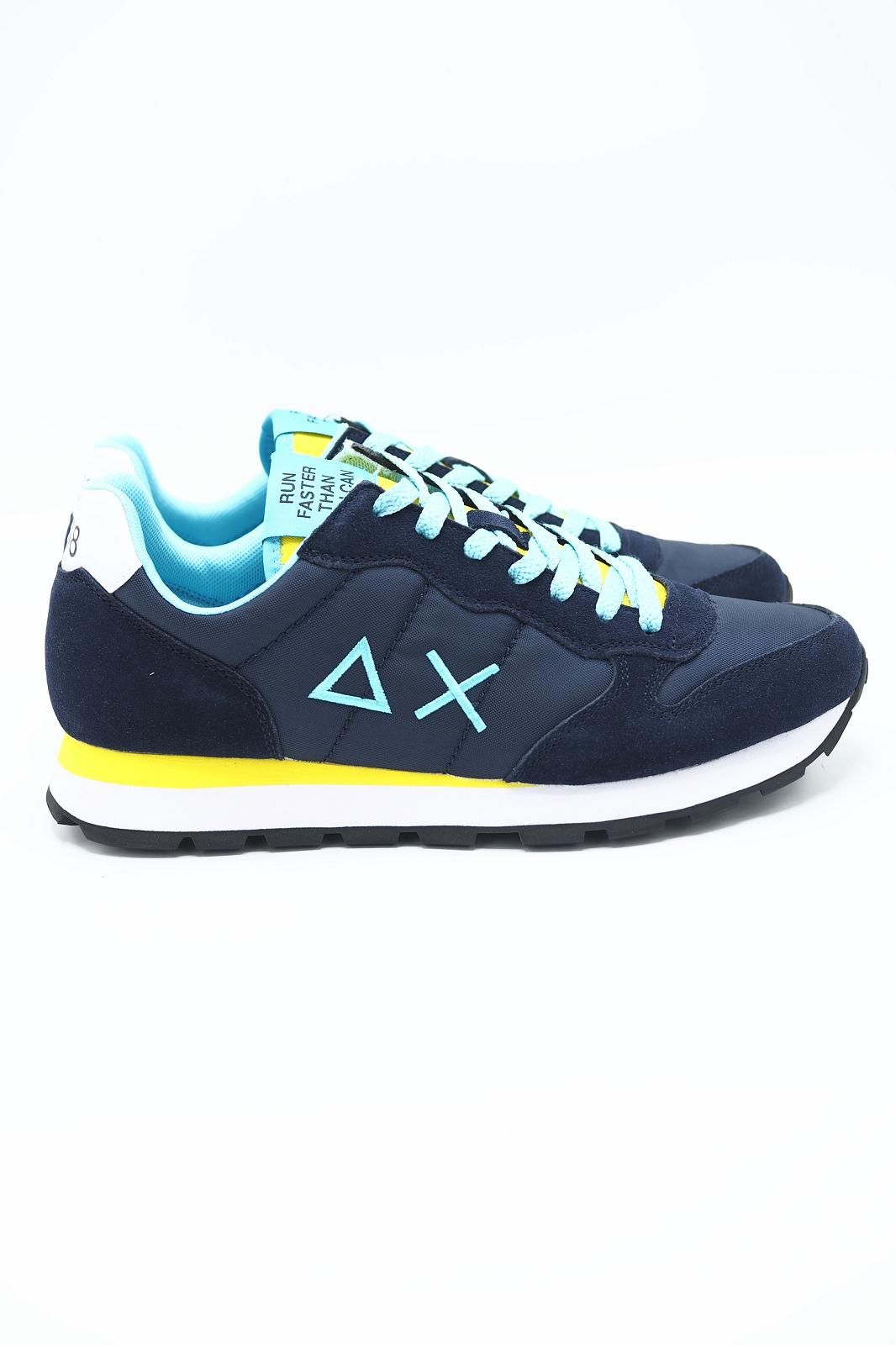 SUN68 basket bas Turquoise SUN68 basket bas Turquoise