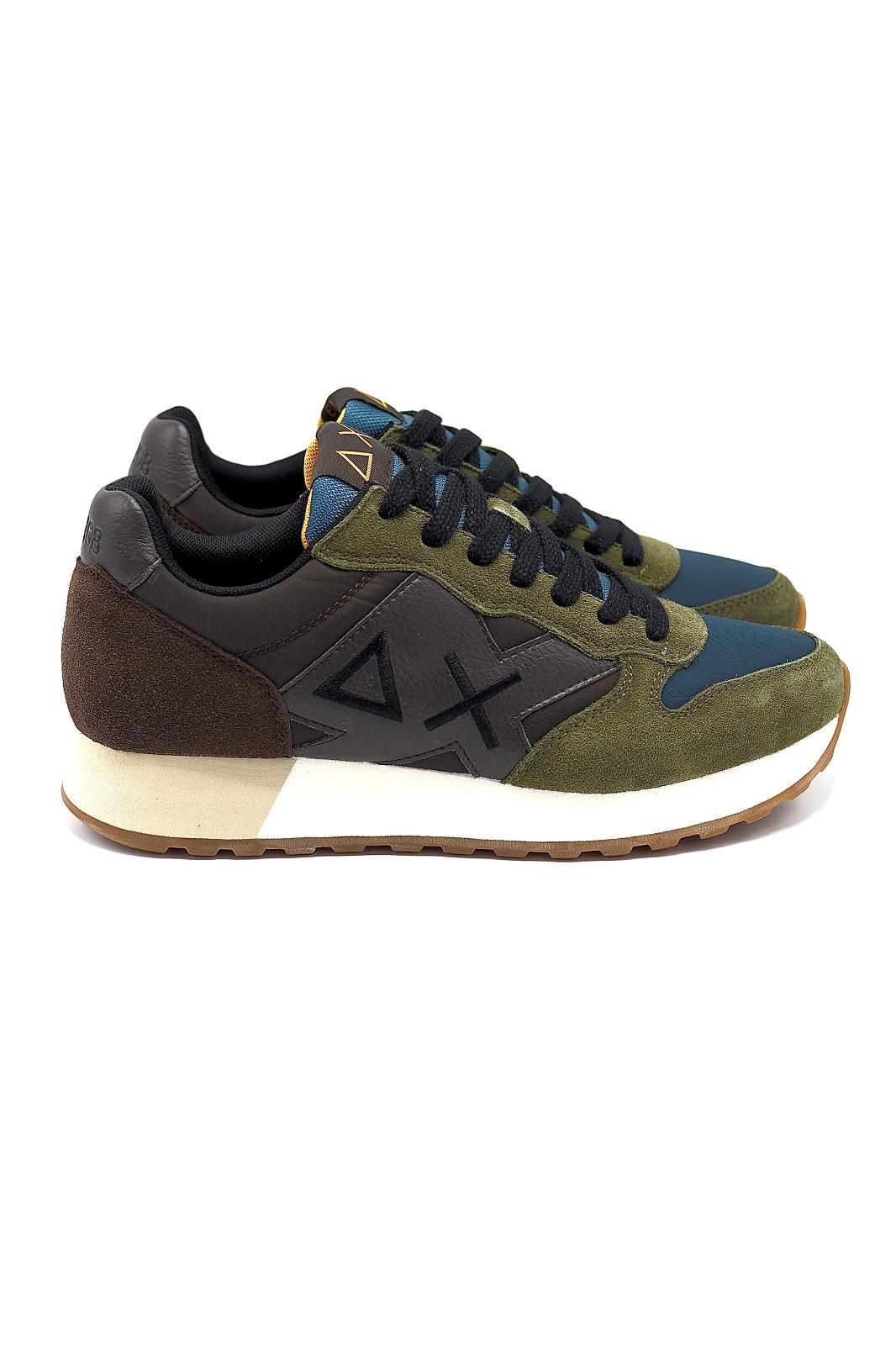 SUN68 basket bas Bleu SUN68 basket bas Bleu