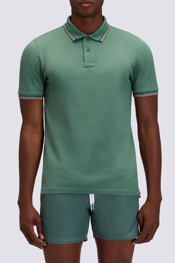Sundek polo Vert