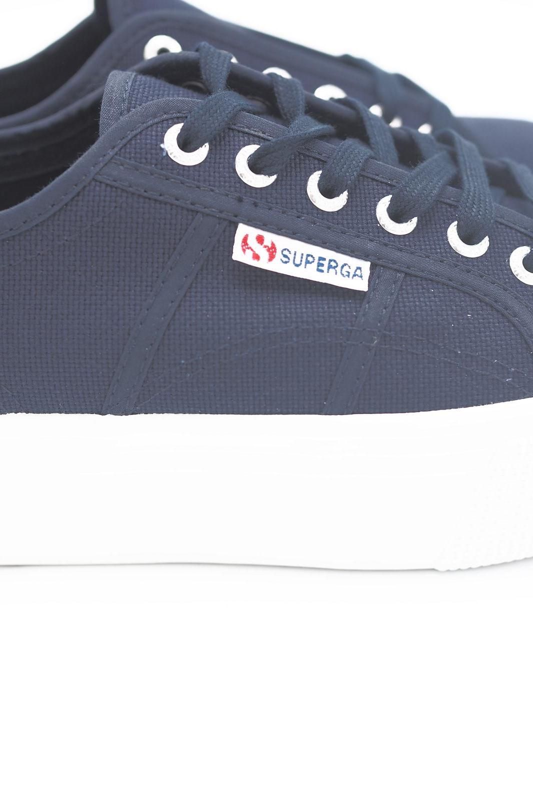 Superga hotsell compensée blanche