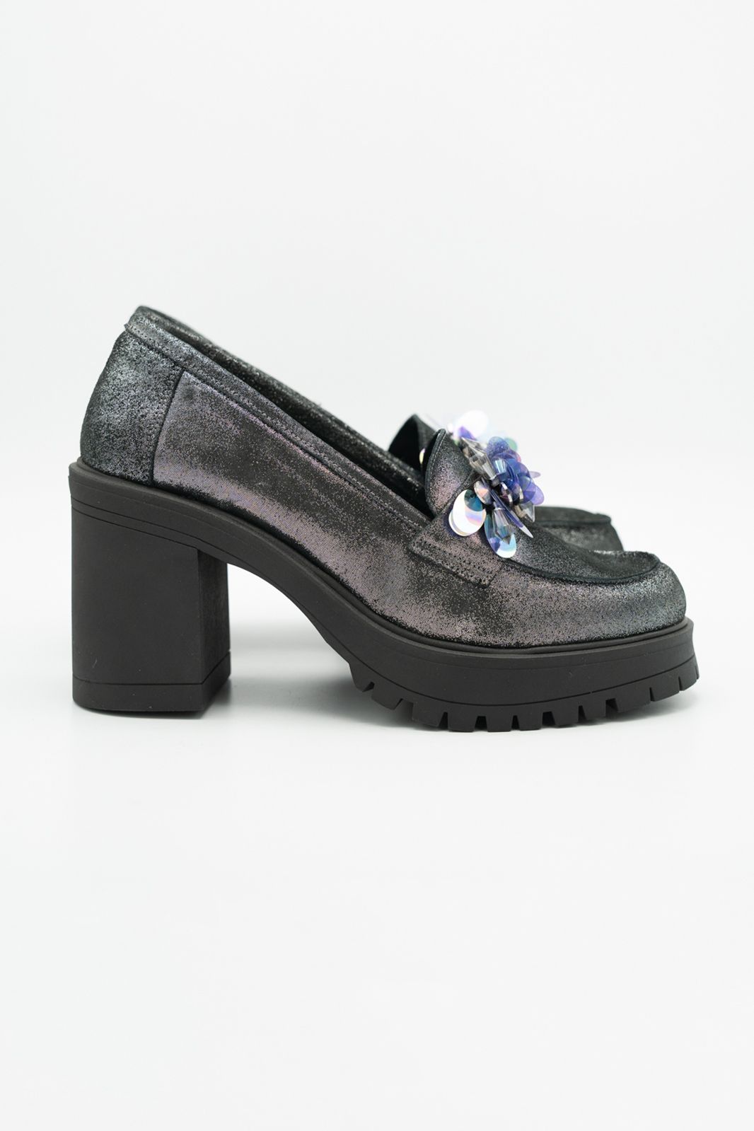 Sweet Lemon mocassin Noir