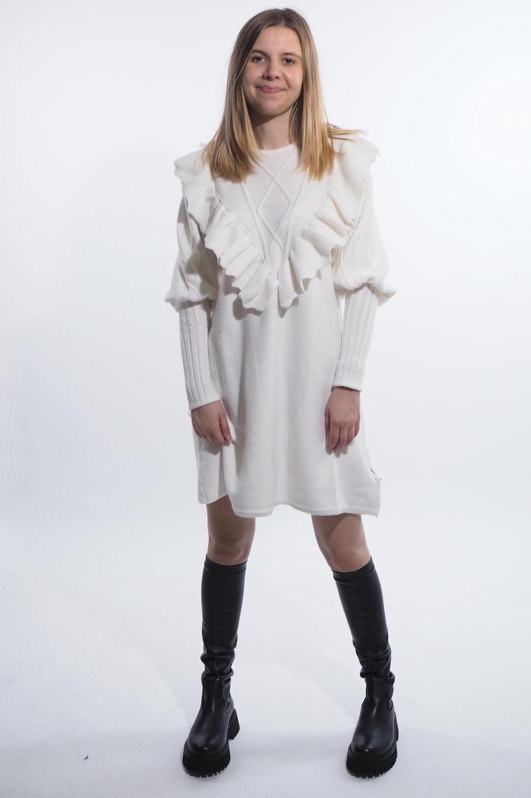 Sylvian Heach robe Ecru Sylvian Heach robe Ecru