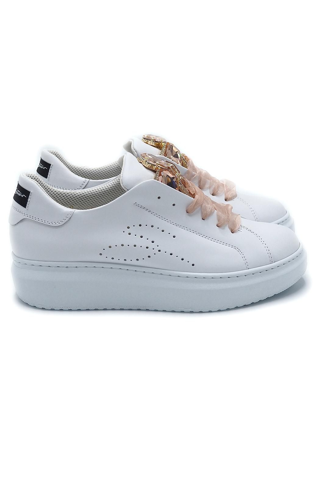 Tosca Blu Shoes basket bas Blanc Tosca Blu Shoes basket bas Blanc