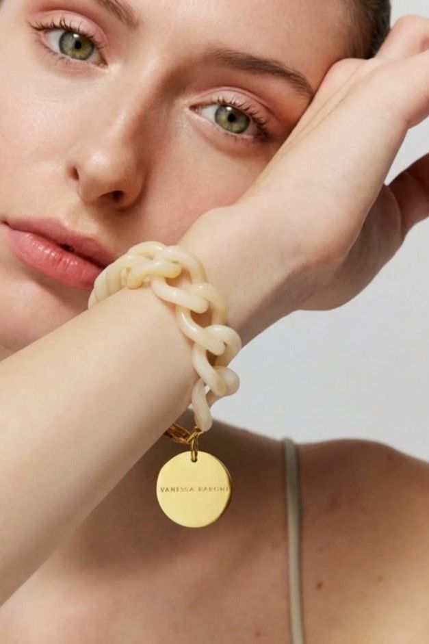 Vanessa Baroni Bracelet Beige