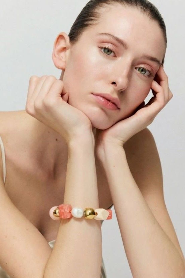 Vanessa Baroni Bracelet Rose