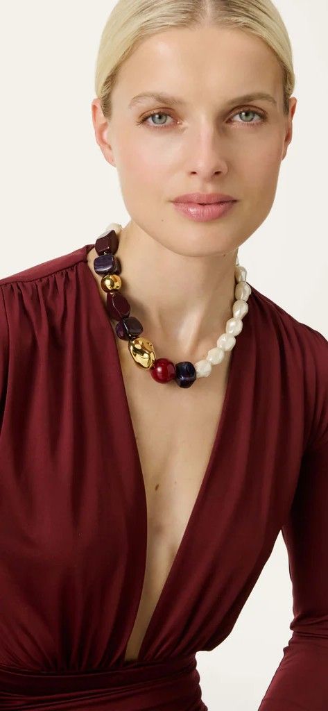 Vanessa Baroni Collier Bordeaux