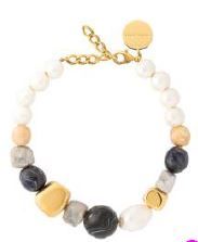 Vanessa Baroni Collier Gris