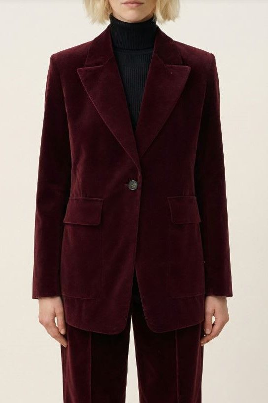 Vanessa Bruno blazer Bordeaux