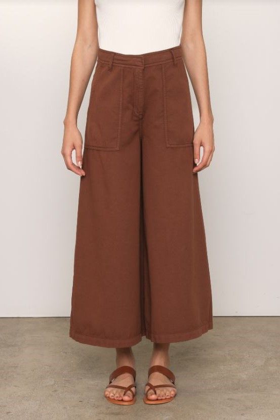 Vanessa Bruno pantalon Brun