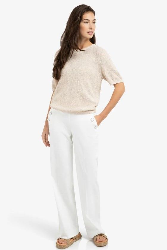 Yaya pantalon Blanc