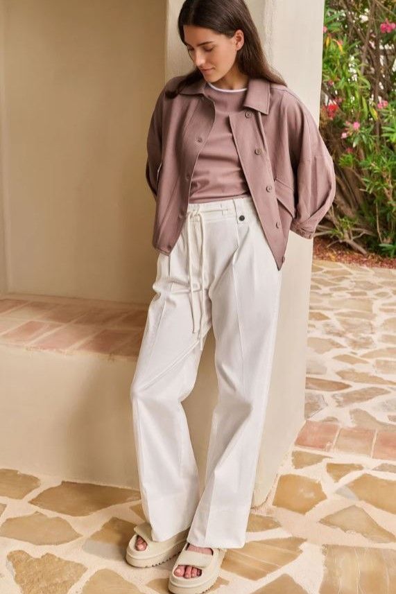 Yaya pantalon Blanc