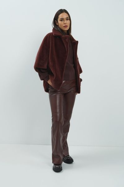 Yaya pantalon Bordeaux