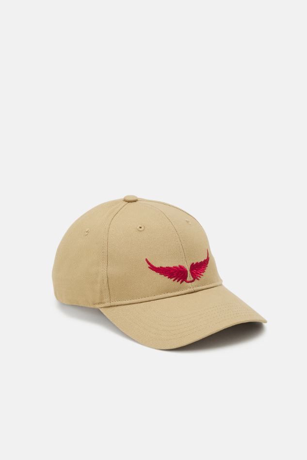 Zadig & Voltaire Accessoires Casquette Taupe femmes (Ailes rouges - KLELIA ROCK) - Marine | Much more than shoes