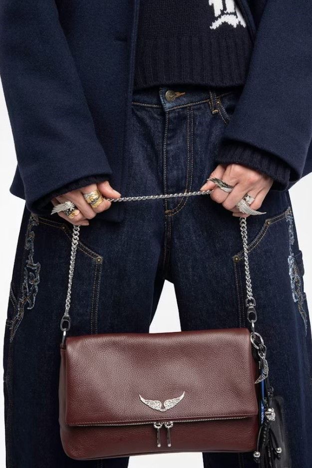 Zadig & Voltaire Accessoires sac Bordeaux