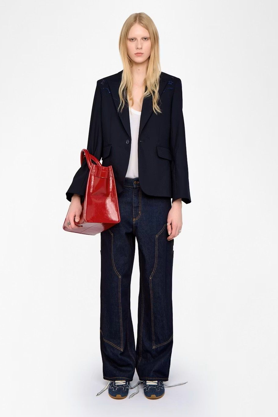 Zadig & Voltaire Femme blazer Bleu