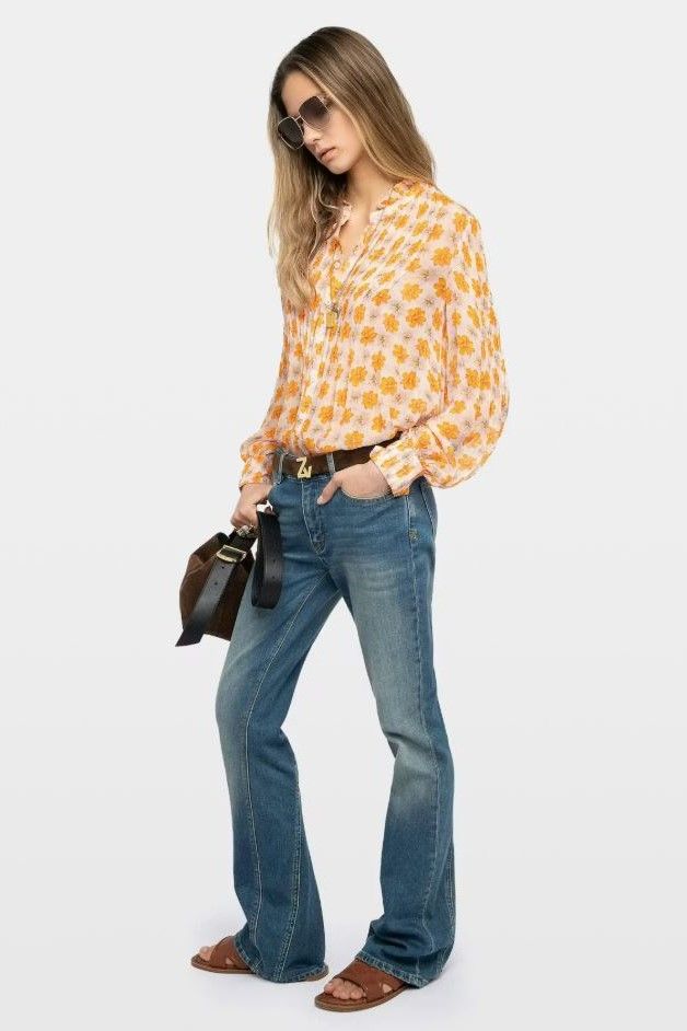 Zadig & Voltaire Femme blouse Pastel