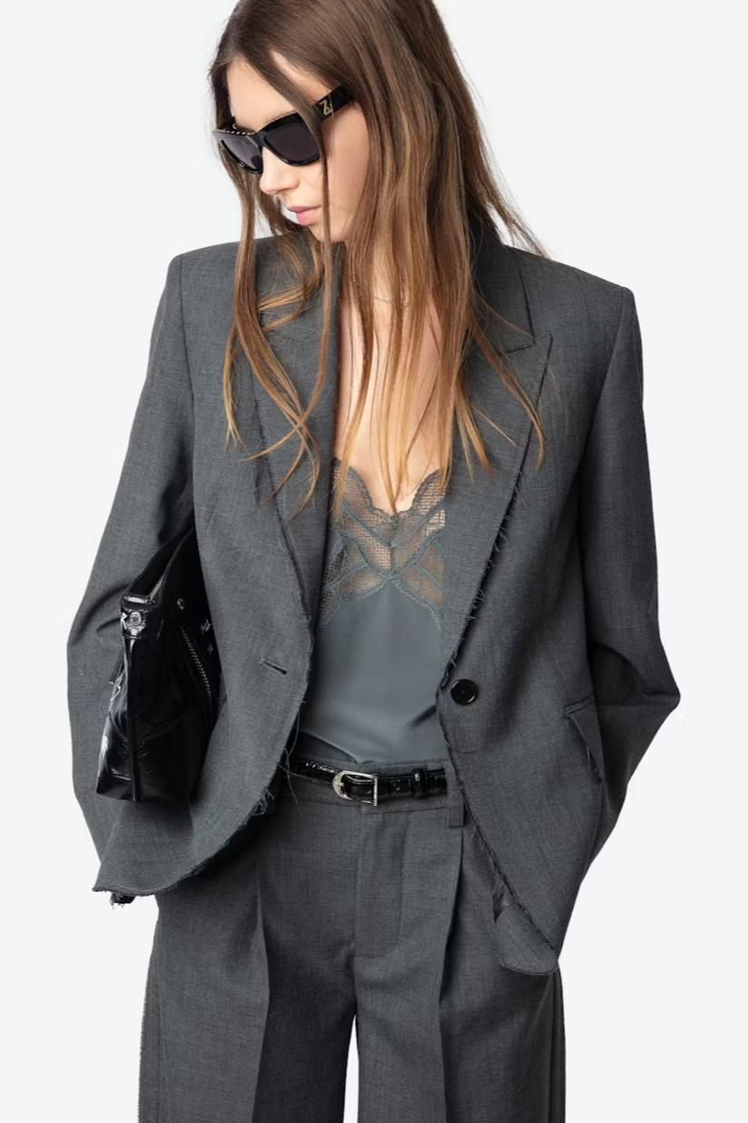 Zadig & Voltaire Femme blazer Gris Zadig & Voltaire Femme blazer Gris