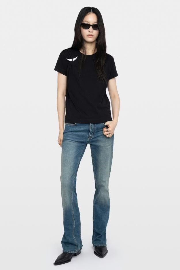 Zadig & Voltaire Femme tee-Shirt Noir