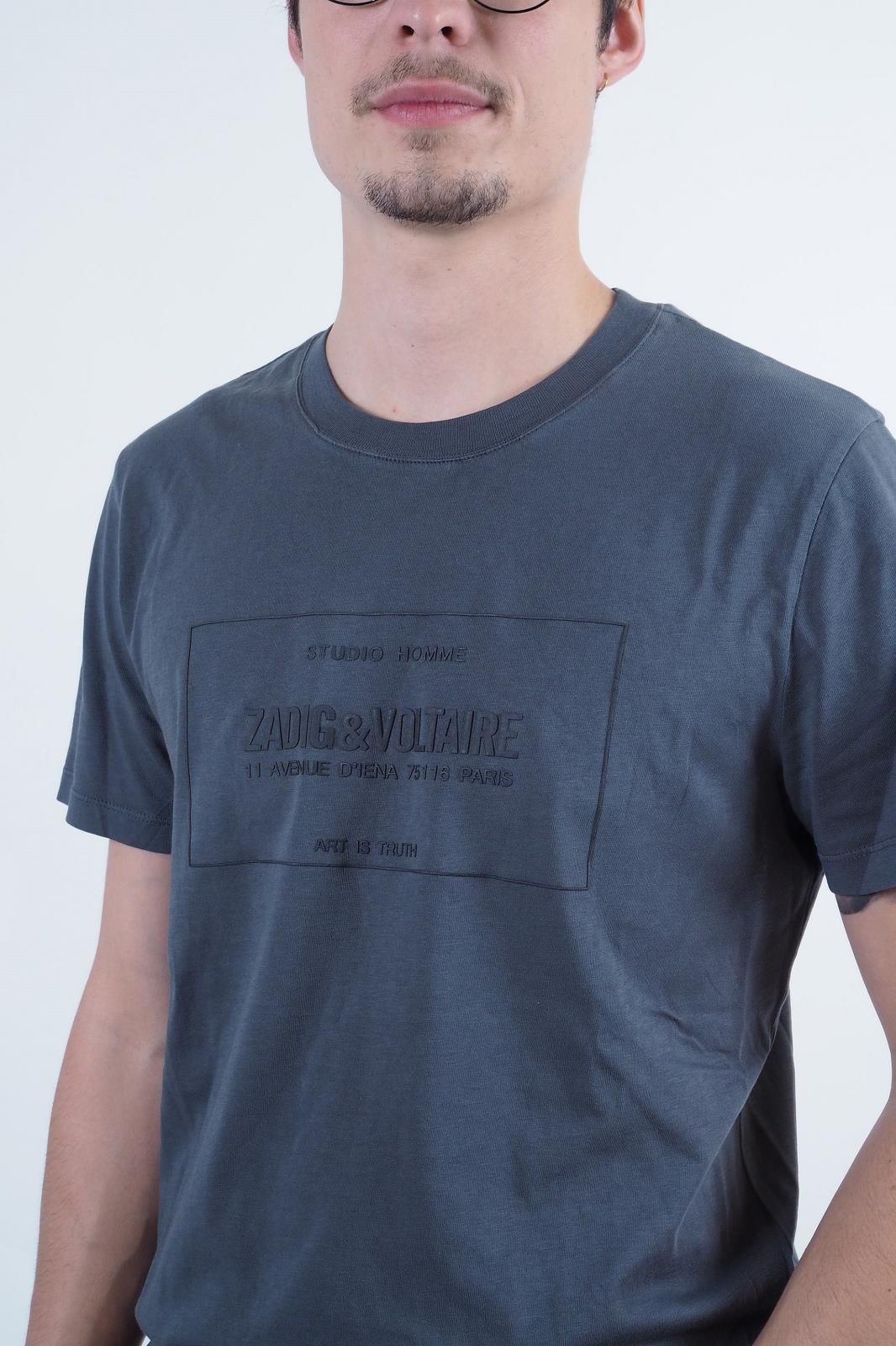 Zadig & Voltaire Homme tee-Shirt Vert Zadig & Voltaire Homme tee-Shirt Vert